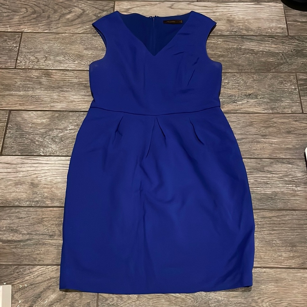 Blue knee-length dress from The Limited